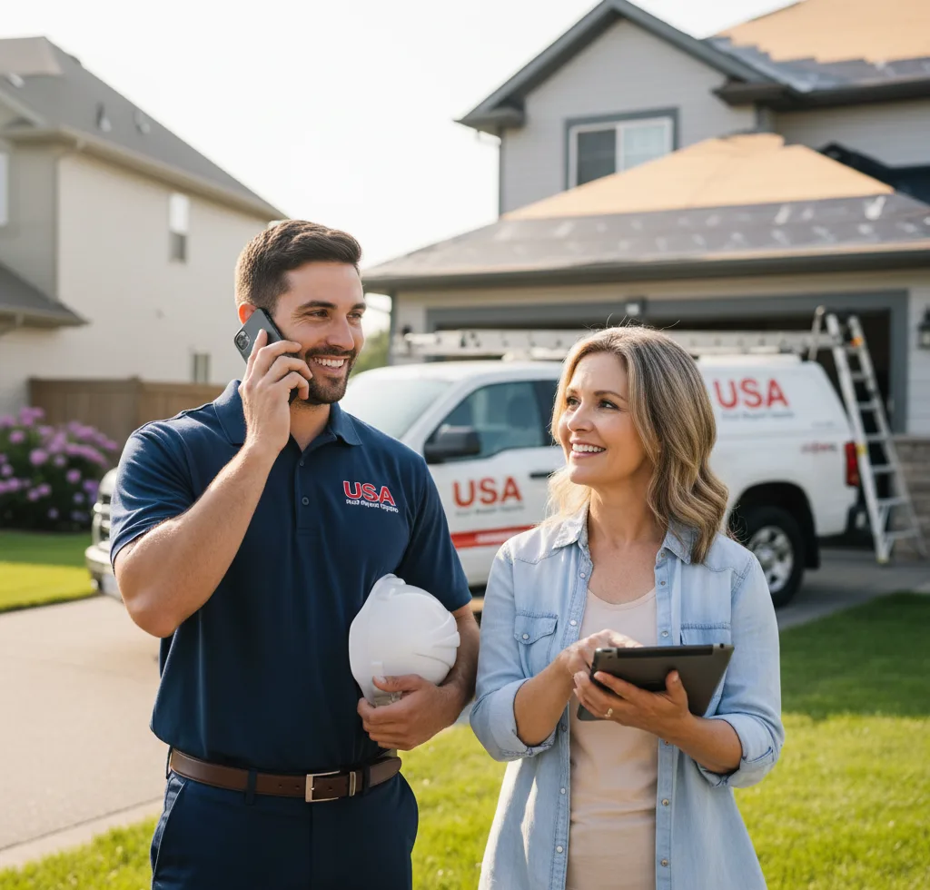 USA Roof Repair Experts customer support in Belhaven